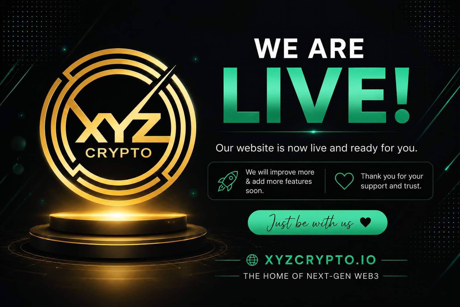 🚀 We Are Live!